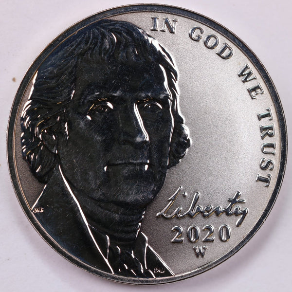 2020-S Jefferson Nickel, Reverse Proof coin, Store #RN020S