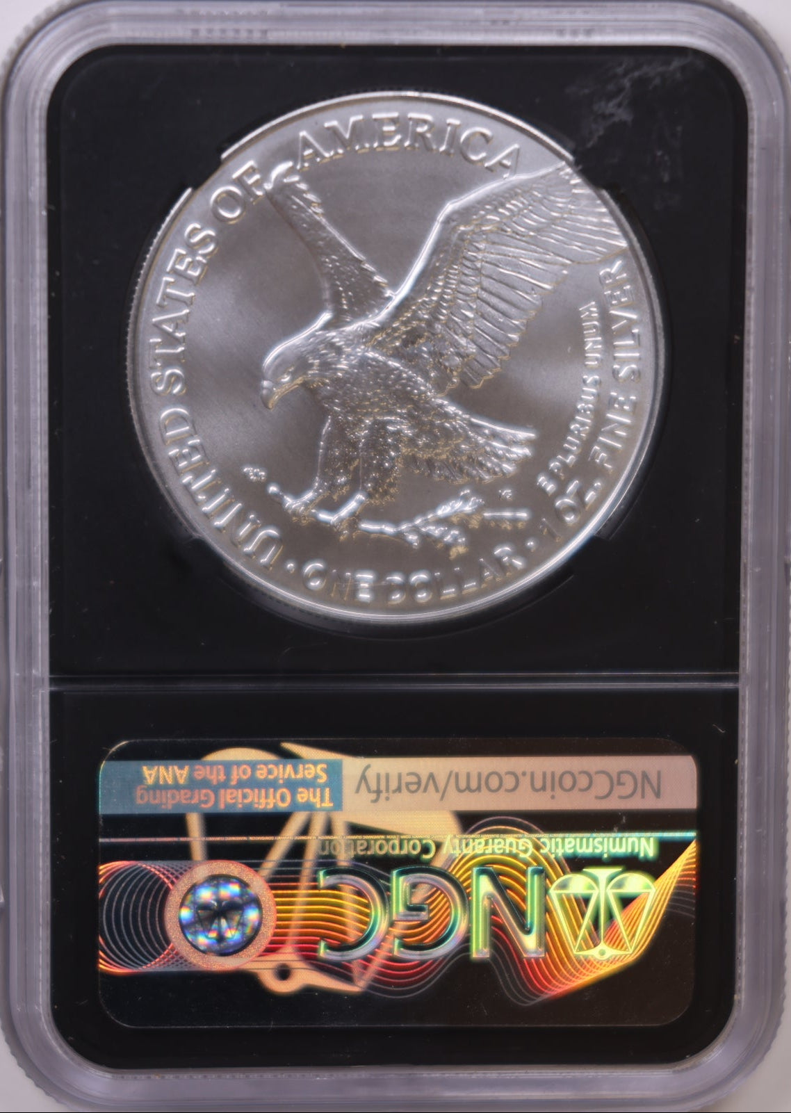 2021 American Silver Eagle Type 2, First Releases, NGC MS-70, Store#AE0363
