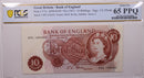 1967 10 Shillings, Great Britain., PCGS CU-65 PPQ., Store