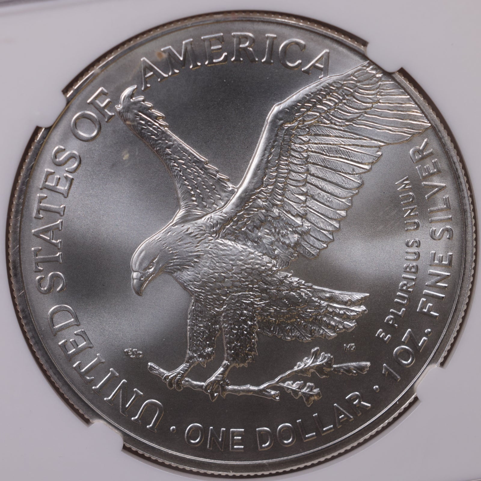 2021 American Silver Eagle Type 2, First Releases, NGC MS-70, Store#AE0364