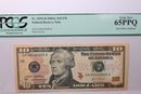 2004A $10 Federal Reserve Note. PCGS Graded CU-65 PPQ.  Store Sale