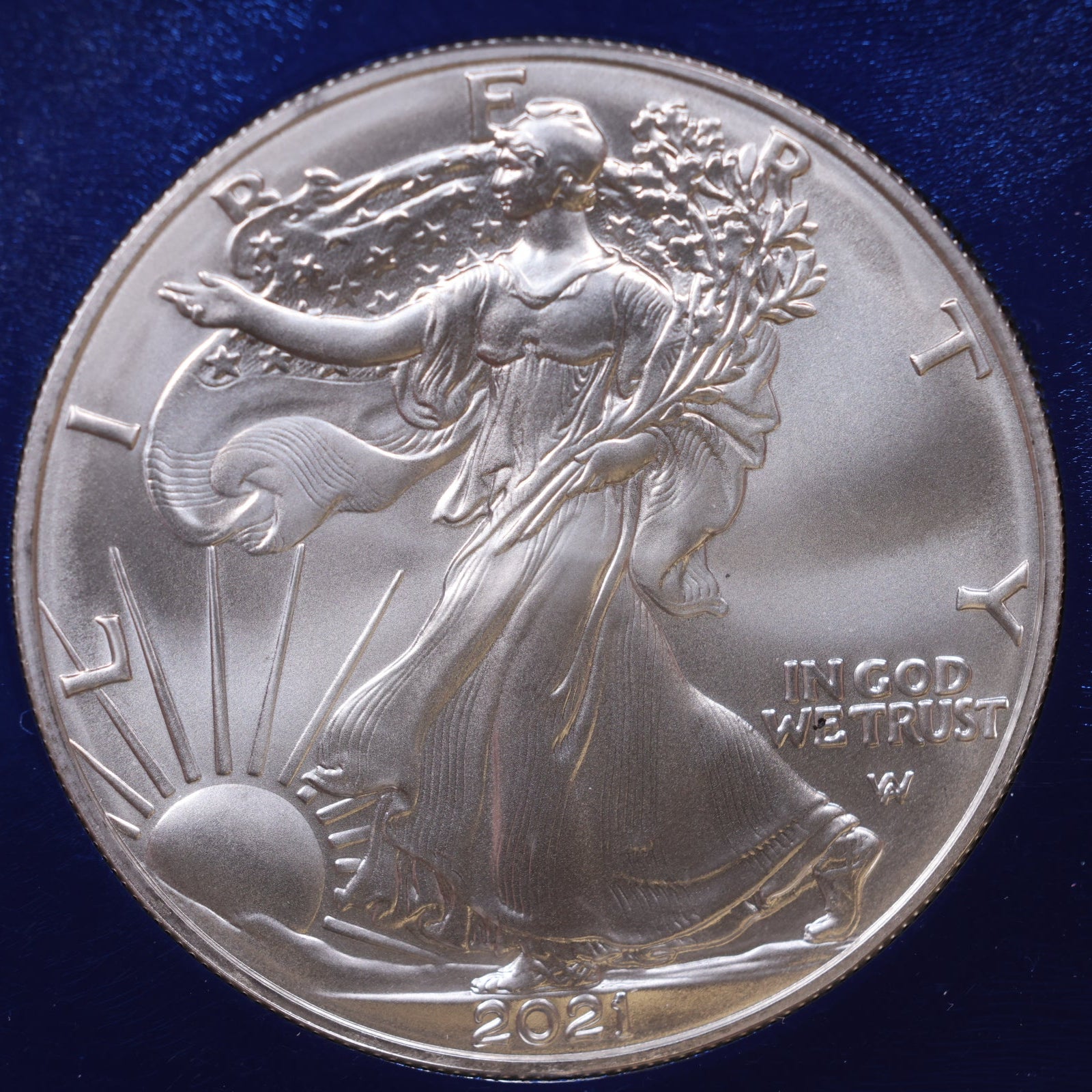 2021 American Silver Eagle Type 2, First Releases, NGC MS-70, Store#AE0366