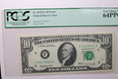1969  $10 Federal Reserve Note, PCGS 64 PPQ,  Store Sale