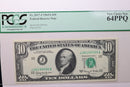 1963A  $10 Federal Reserve Note, PCGS 64 PPQ,  Store Sale