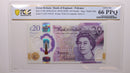 (2020) 20 Pounds, Great Britain., PCGS CU-66 PPQ., Store