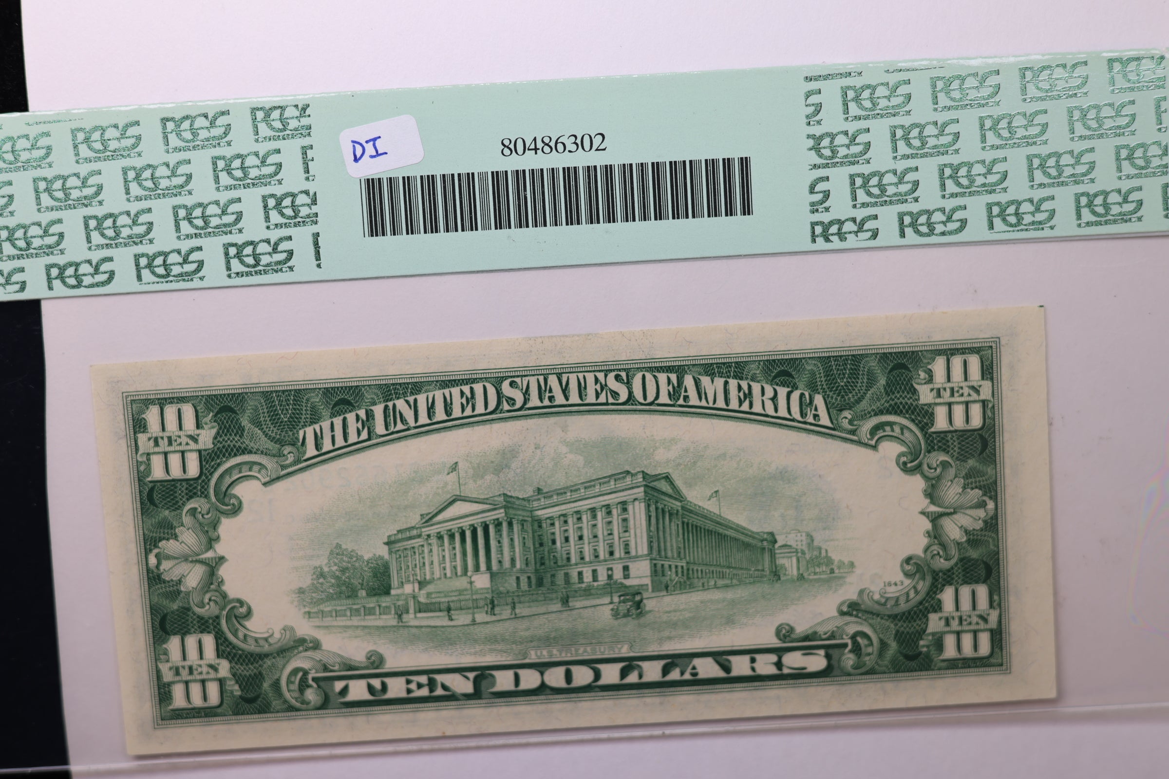 1950B $10 Federal Reserve Note, PCGS 64 PPQ,  Store Sale #GFRB037