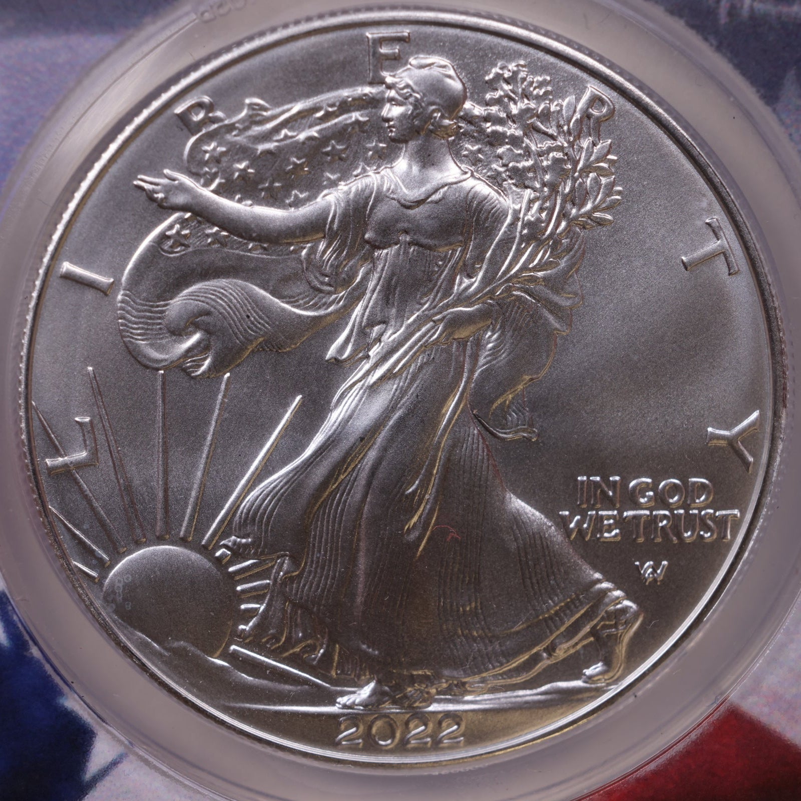 2022 American Silver Eagle, ANACS-MS70, Store#AE0379