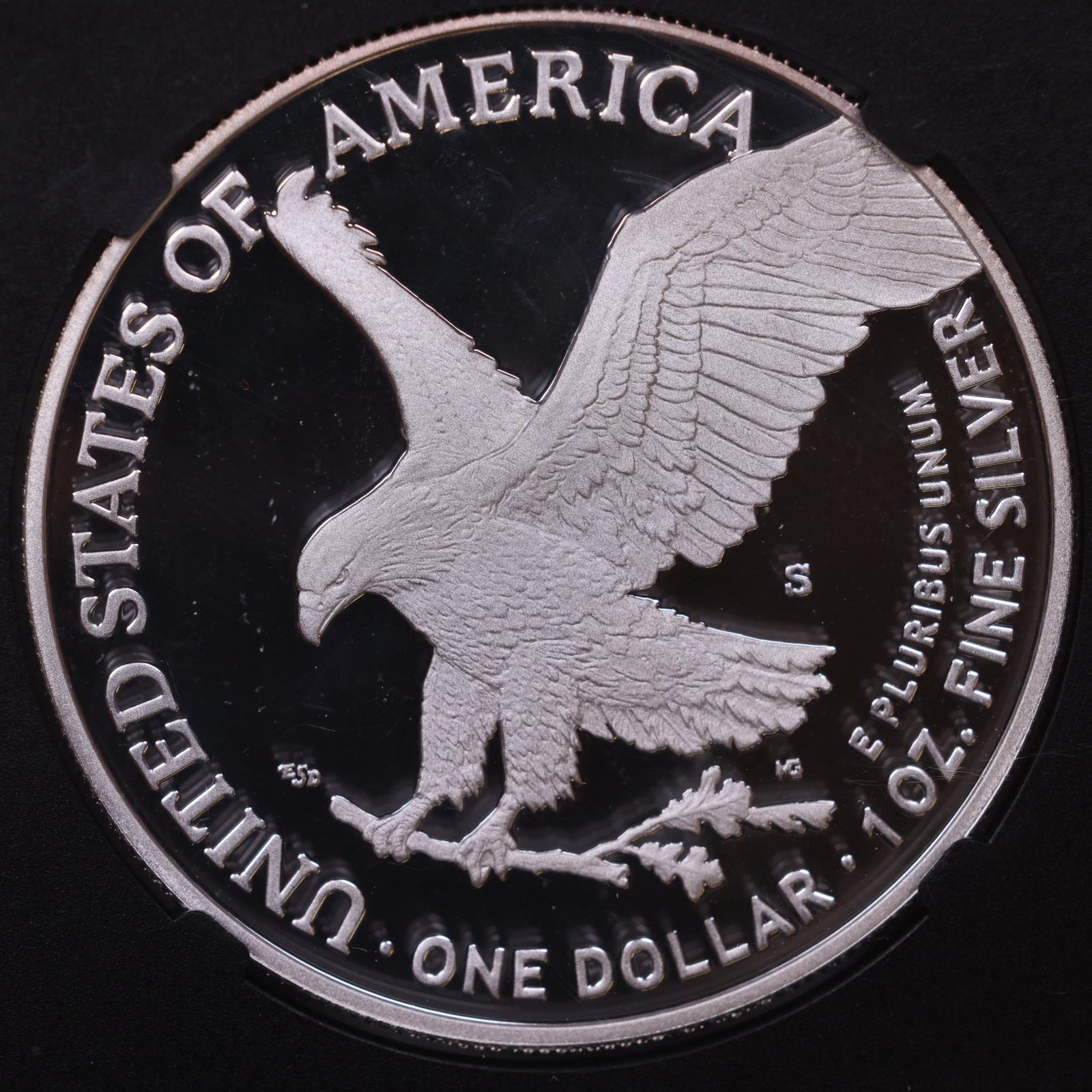 2023-S American Silver Eagle, First Day of Issue, Ultra Cameo, NGC-PF70, Store#AE0382