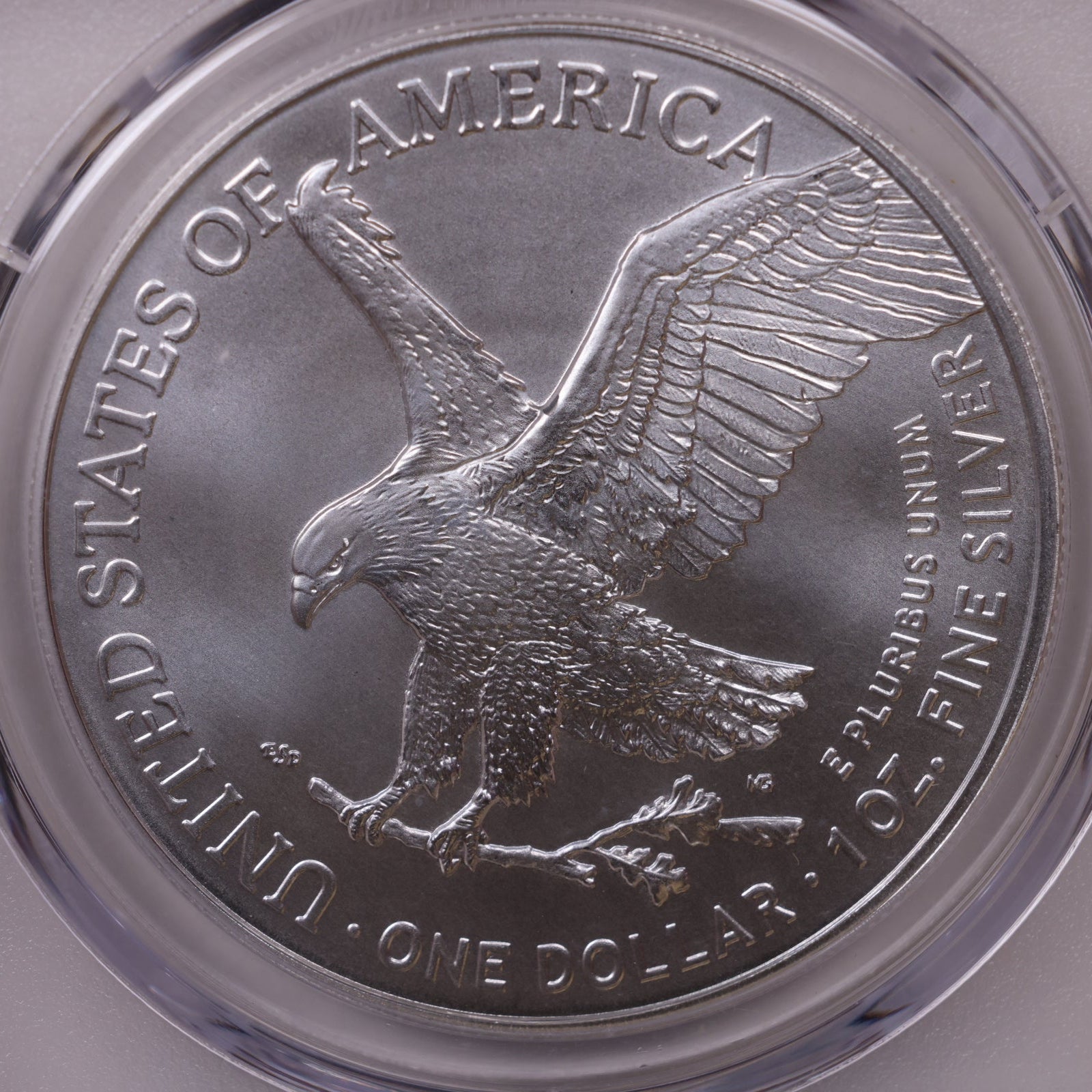 2023 American Silver Eagle, First Strike, PCGS MS-70, Store#AE0387