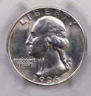 1936-D Washington Silver Quarter., PCGS AU-58., Store