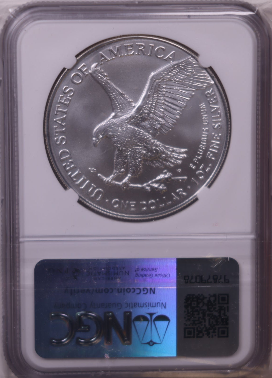 2024 American Silver Eagle, NGC MS-70, Store#AE0389