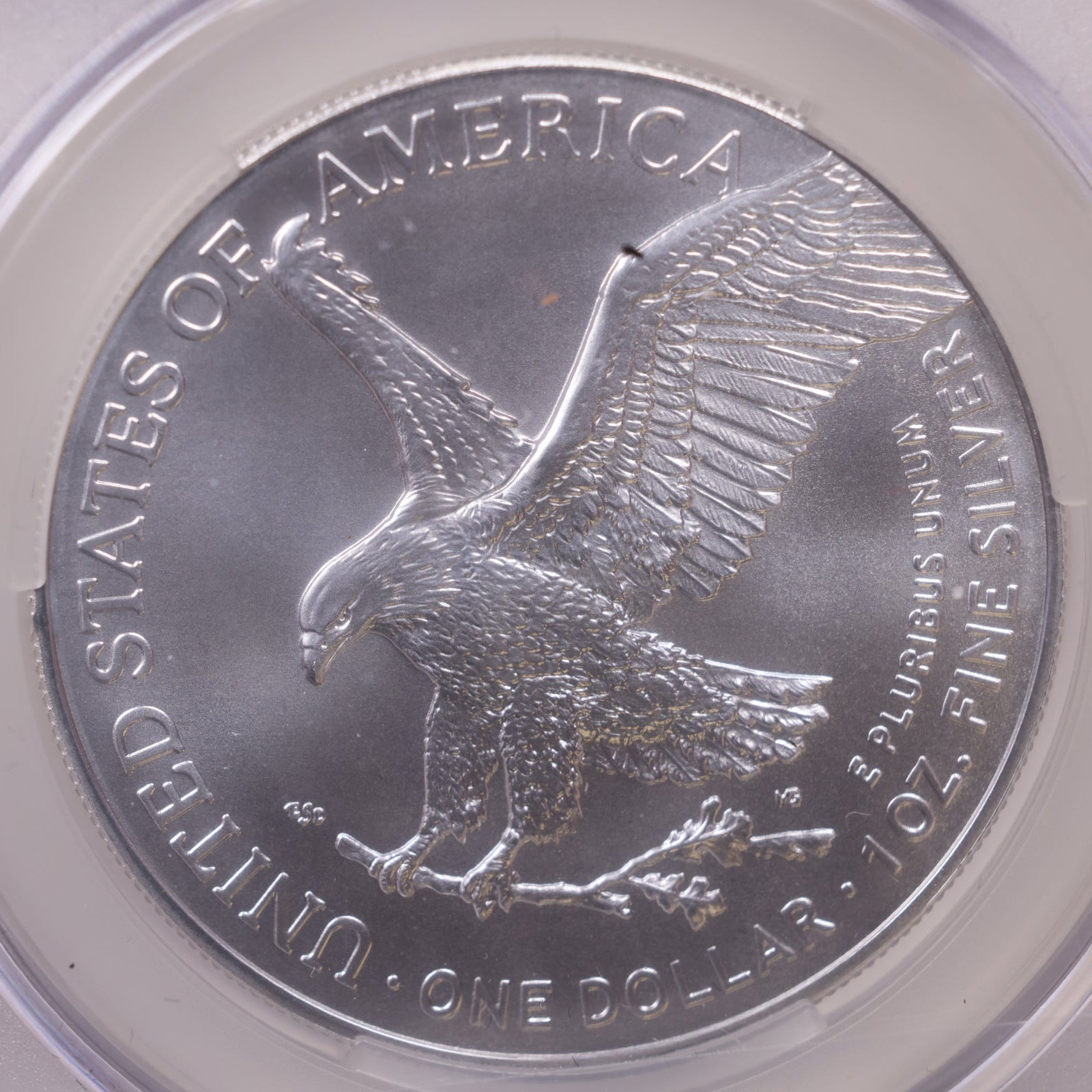 2024 American Silver Eagle, First Delivery, CAC MS-70, Store#AE0390