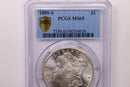 1889-S Morgan Silver Dollar., 'Another Hard Date' PCGS MS-65., Store