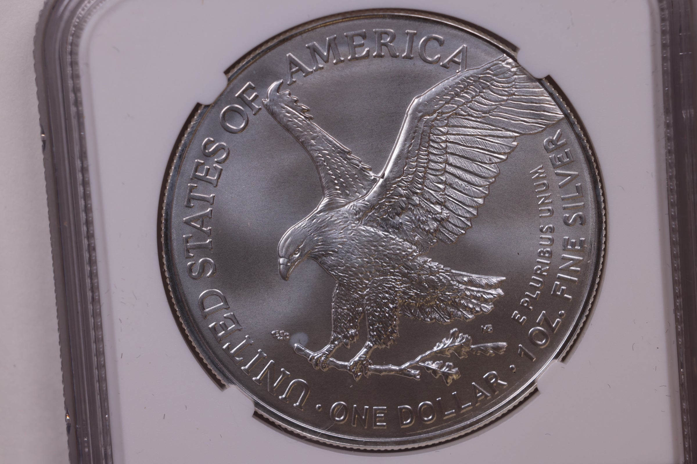 2024 American Silver Eagle, TRUMP 2024, NGC MS-70, Store#AE0391