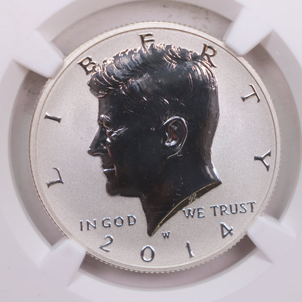 2014-W Kennedy Half Dollar., 50th Anniversary, NGC PF69., Store #GHR014
