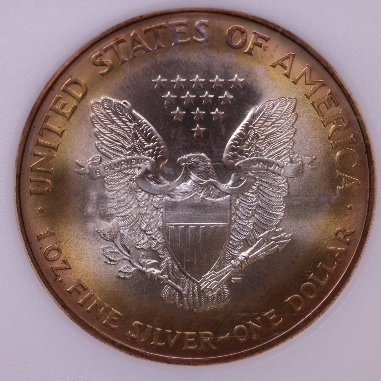 2000 American Silver Eagle, MS-70, Store#AE0393