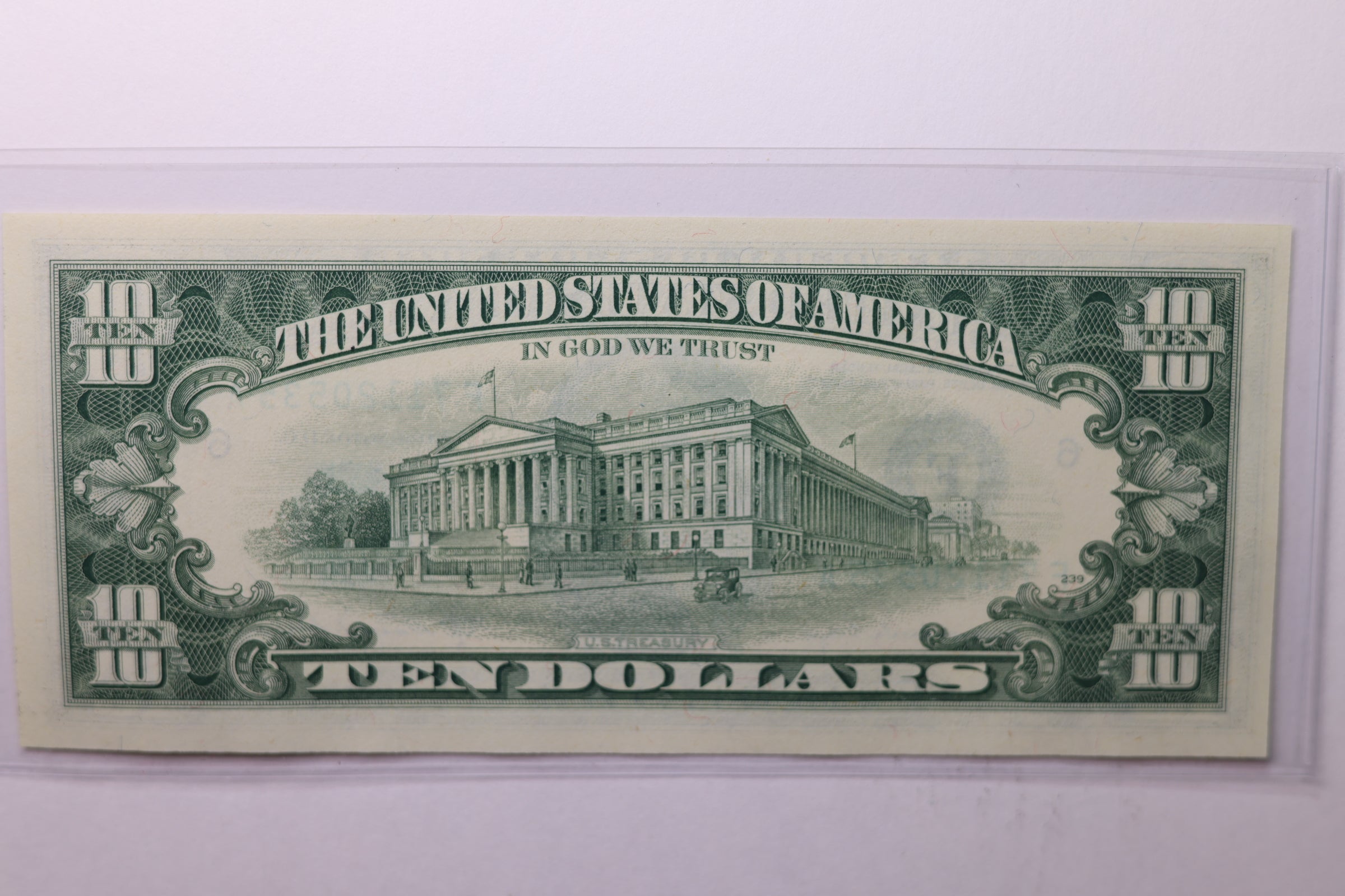 1981-A $10 Federal Reserve Note. Crisp Uncirculated., Store Sale #035063