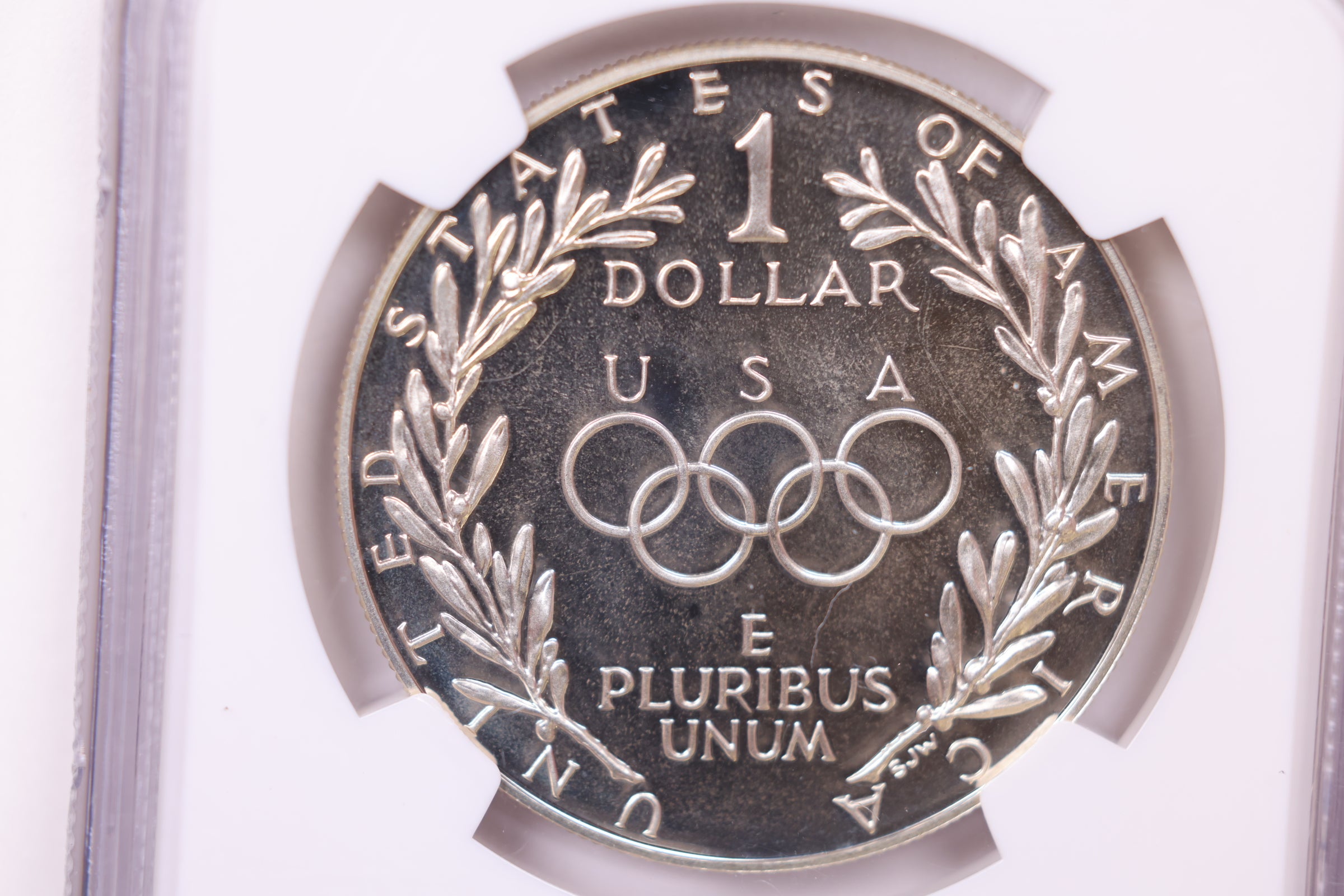 1988-S Seoul Olympiad Silver Dollar, NGC PF-69, Store #GMC351