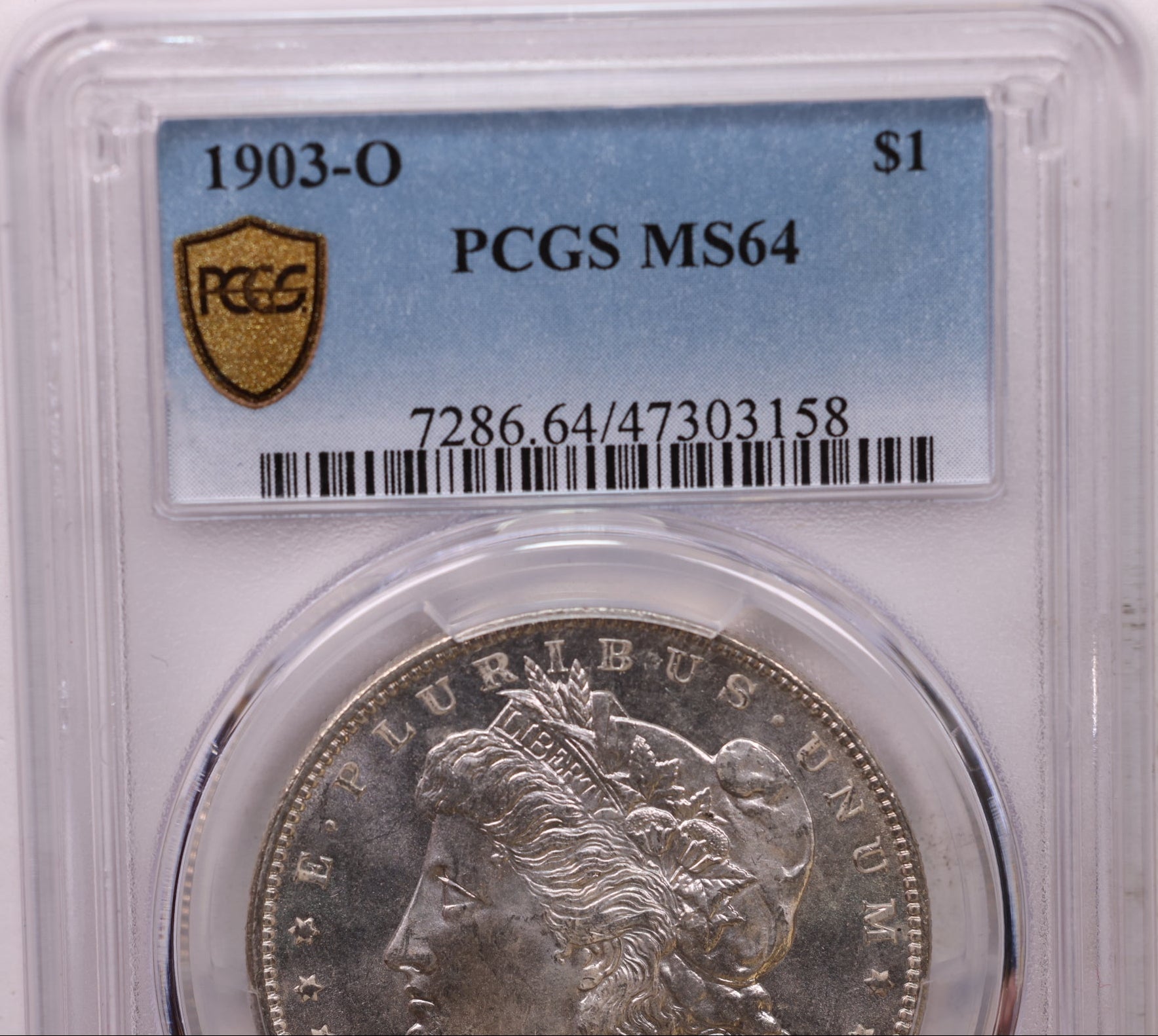 1903-O Morgan Silver Dollar, PCGS MS-64, Uncirculated Coin, Store #DR0621