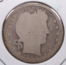 1899-S Barber Silver Quarter., Good Circulated Coin, Store