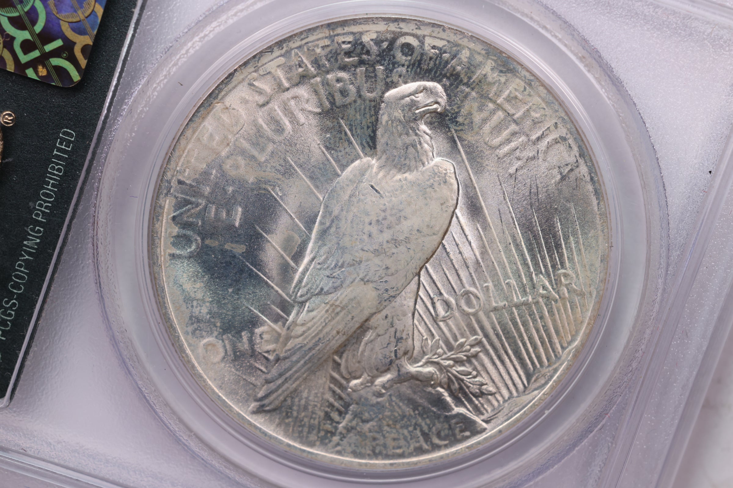 1923 Peace Silver Dollar., PCGS MS-64, Mint State, Nice Eye Appeal, Store #DR0763