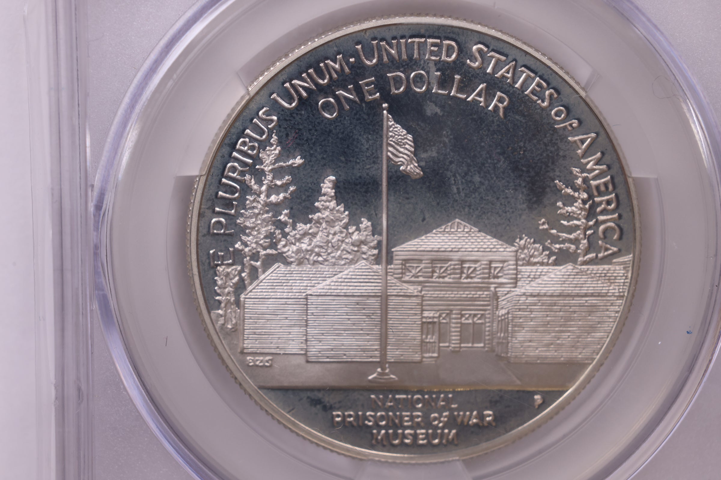 1994-P U.S. Prisoner of War Museum Silver Dollar, CAC PR-66 Cameo, Store #GMC356
