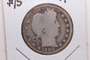 1902-S Barber Silver Quarter., About Good Detailed Coin., Store