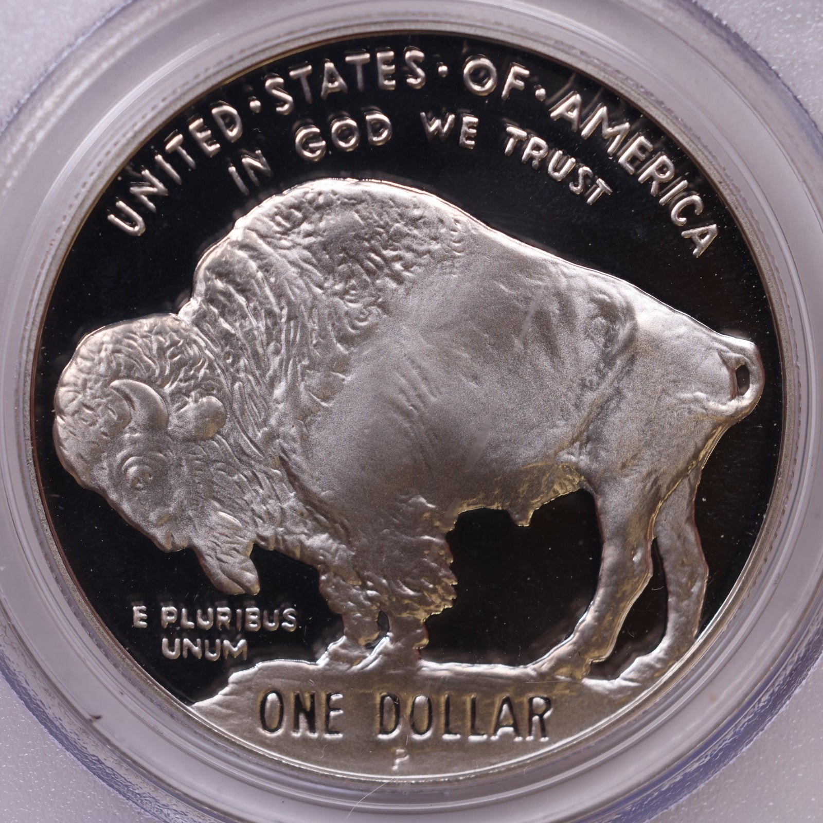 2001-P Buffalo Silver Dollar, PCGS PR-69 Cameo, Store #GMC358