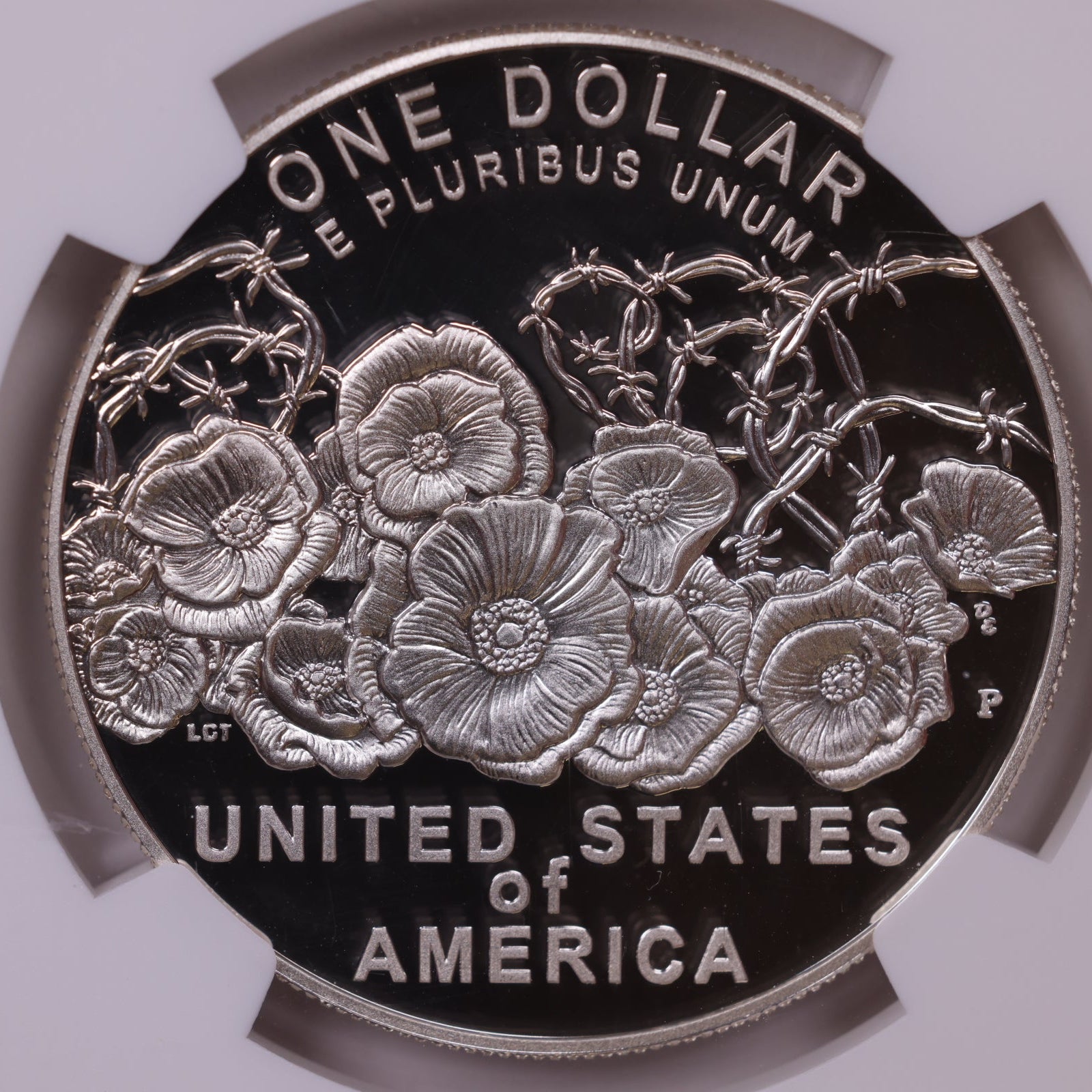 2018-P World War I Centennial Silver Dollar, NGC PF-70 Ultra Cameo, Store #GMC359