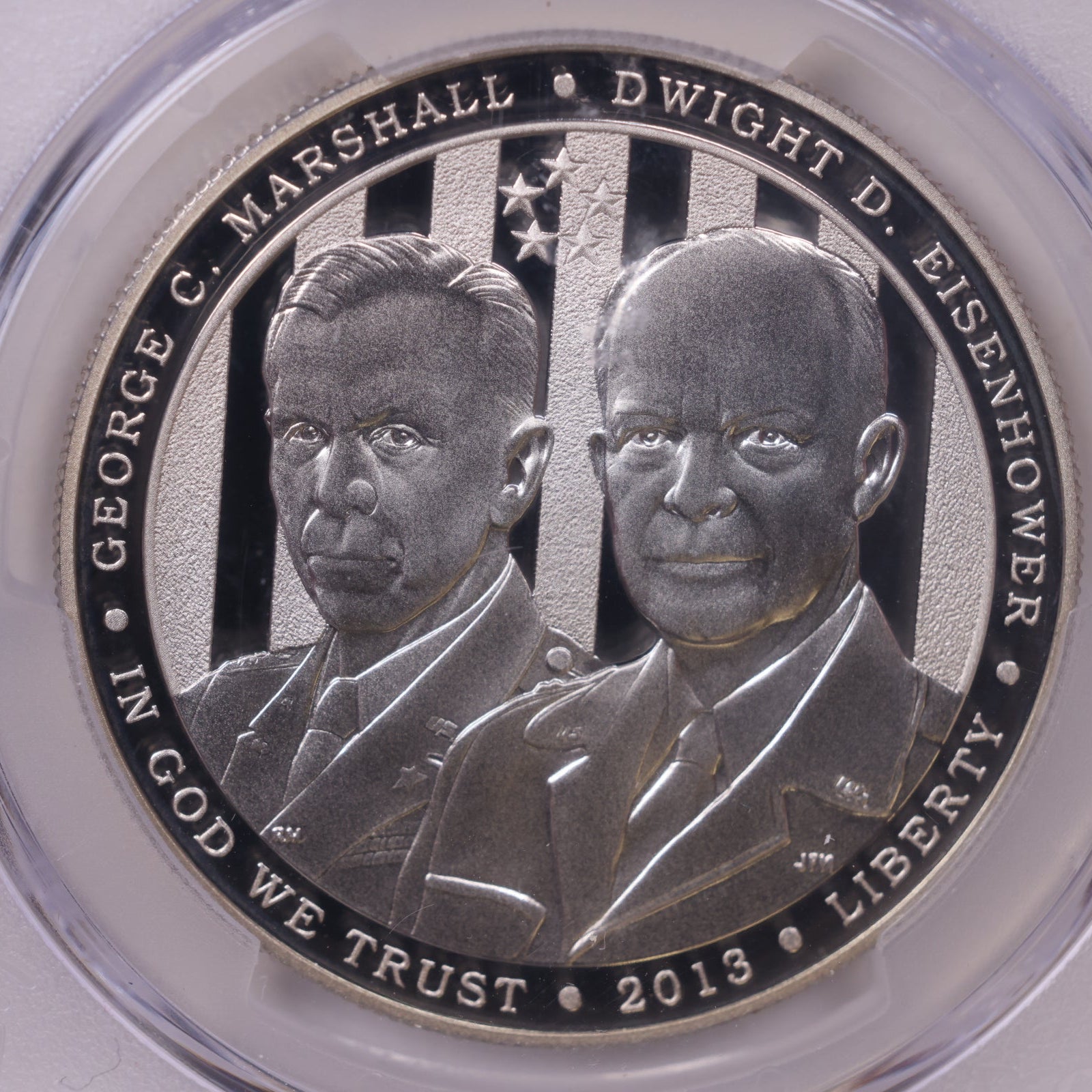 2013-P 5 Star Generals Silver Dollar, PCGS PR-69DCAM, Store #GMC364