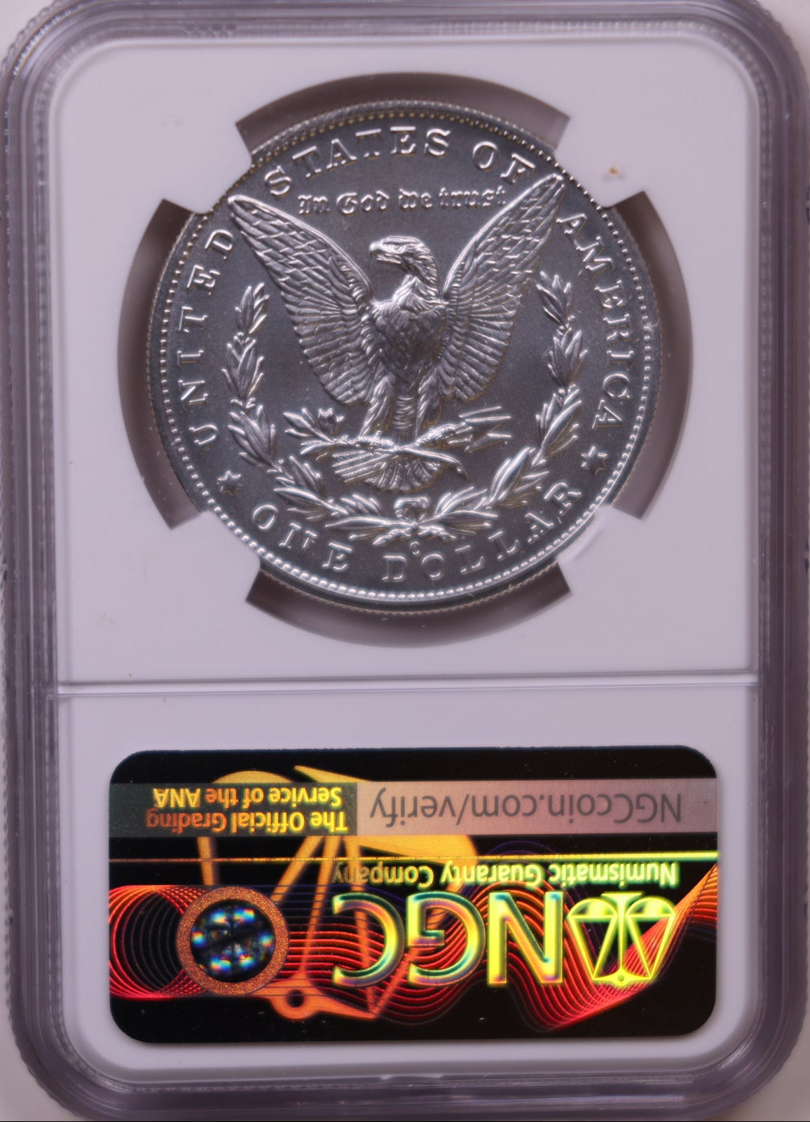 2021(O) Morgan Dollar, New Orleans Privy Mark, NGC MS-69, Store #GMC368