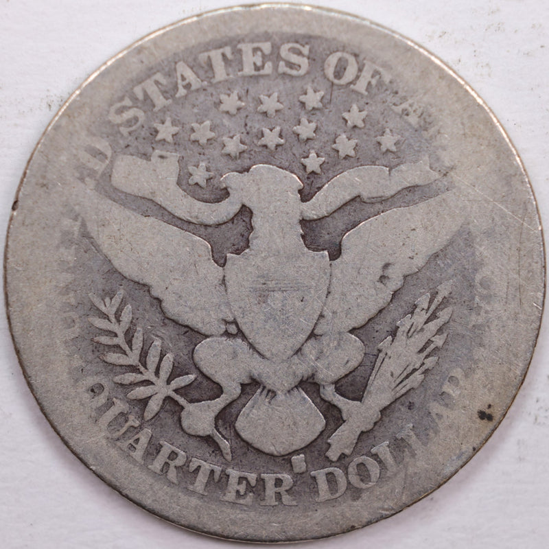 1893-S Barber Silver Quarter, Fair Circulated Coin, Store