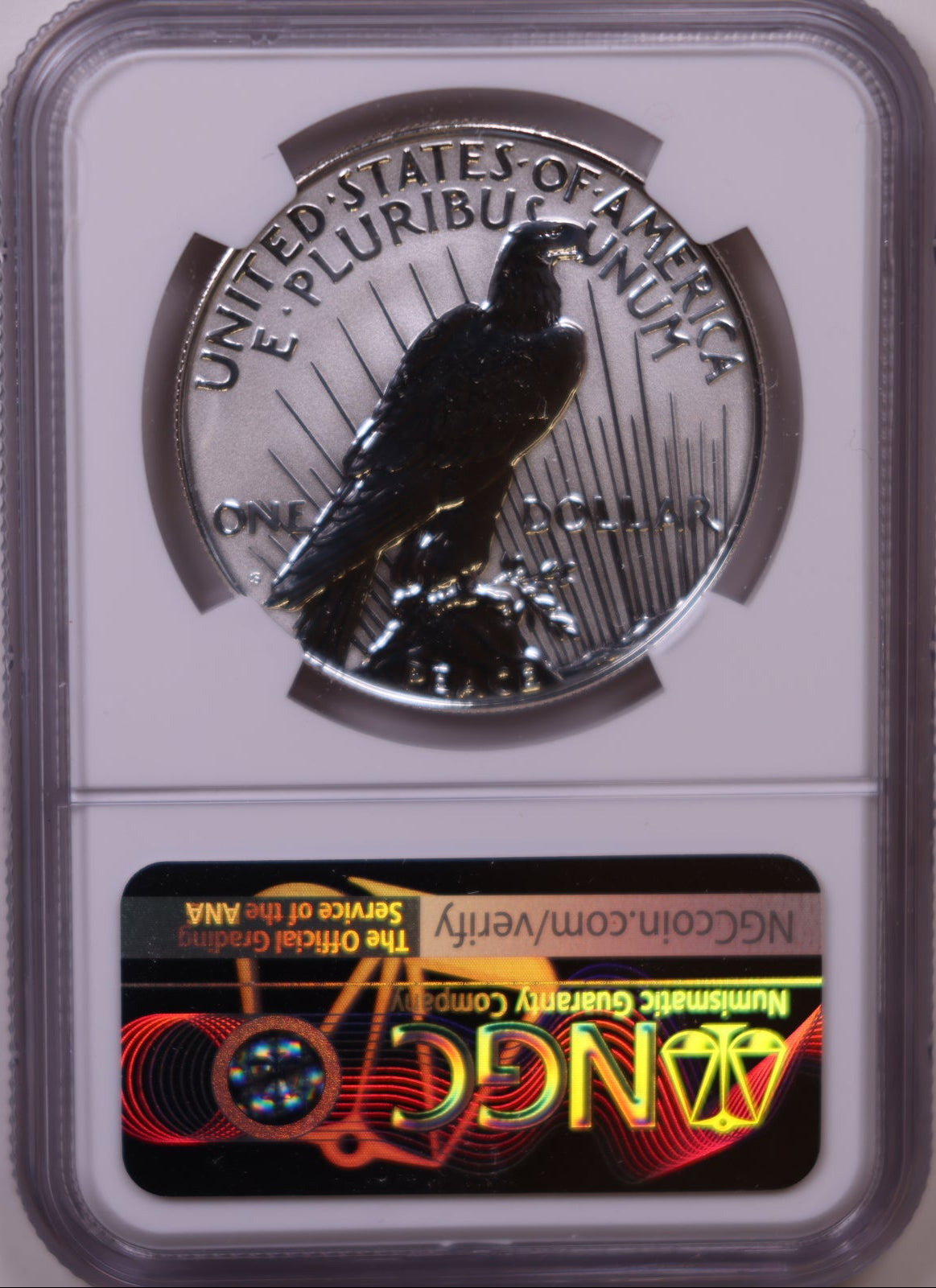 2023-S Peace Dollar, Two-Coin Reverse PF Set, NGC Reverse PF-70, Store #GMC370