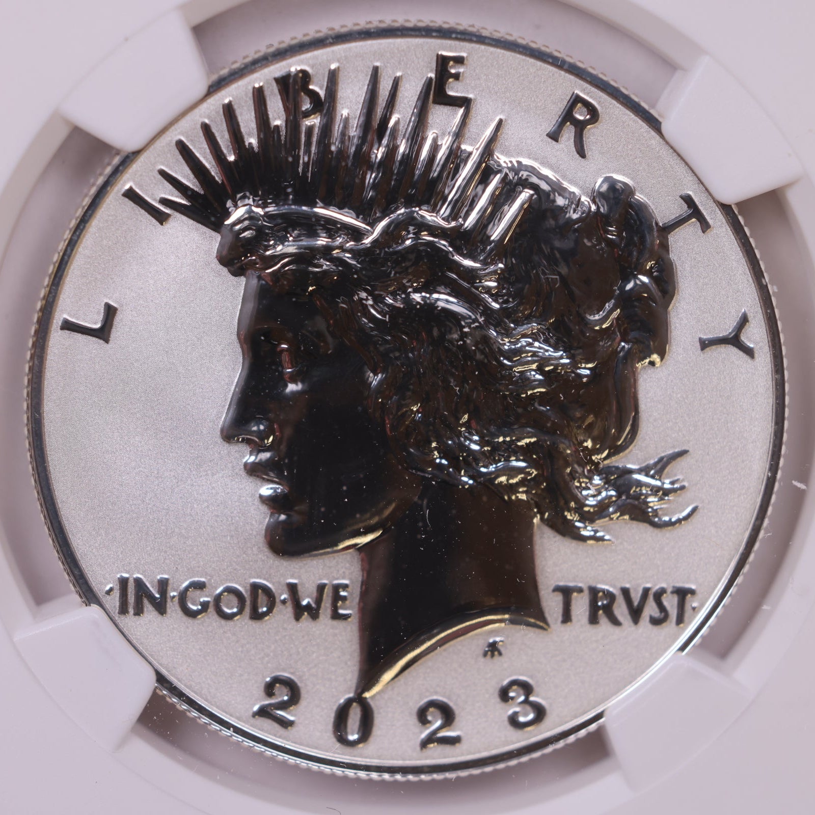 2023-S Peace Dollar, Two-Coin Reverse PF Set, NGC Reverse PF-70, Store #GMC372