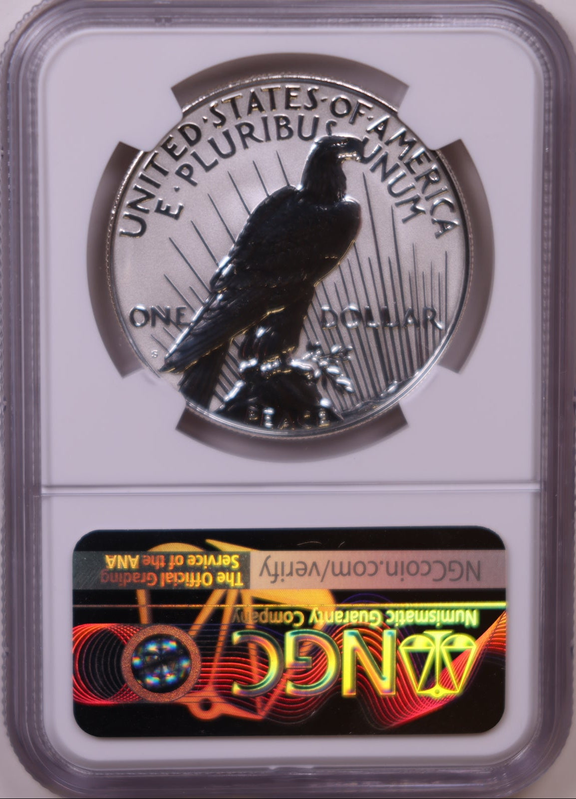 2023-S Peace Dollar, Two-Coin Reverse PF Set, NGC Reverse PF-69, Store #GMC374