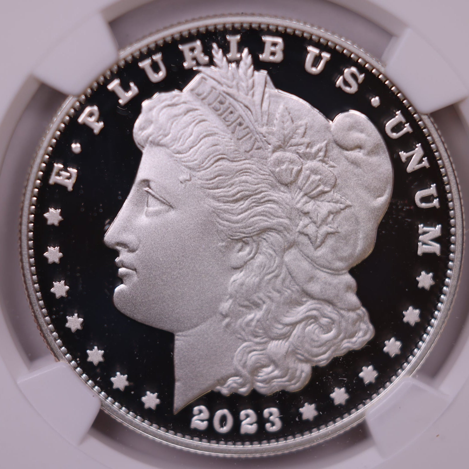 2023-S Morgan Dollar, NGC PF-70 Ultra Cameo, Store #GMC375
