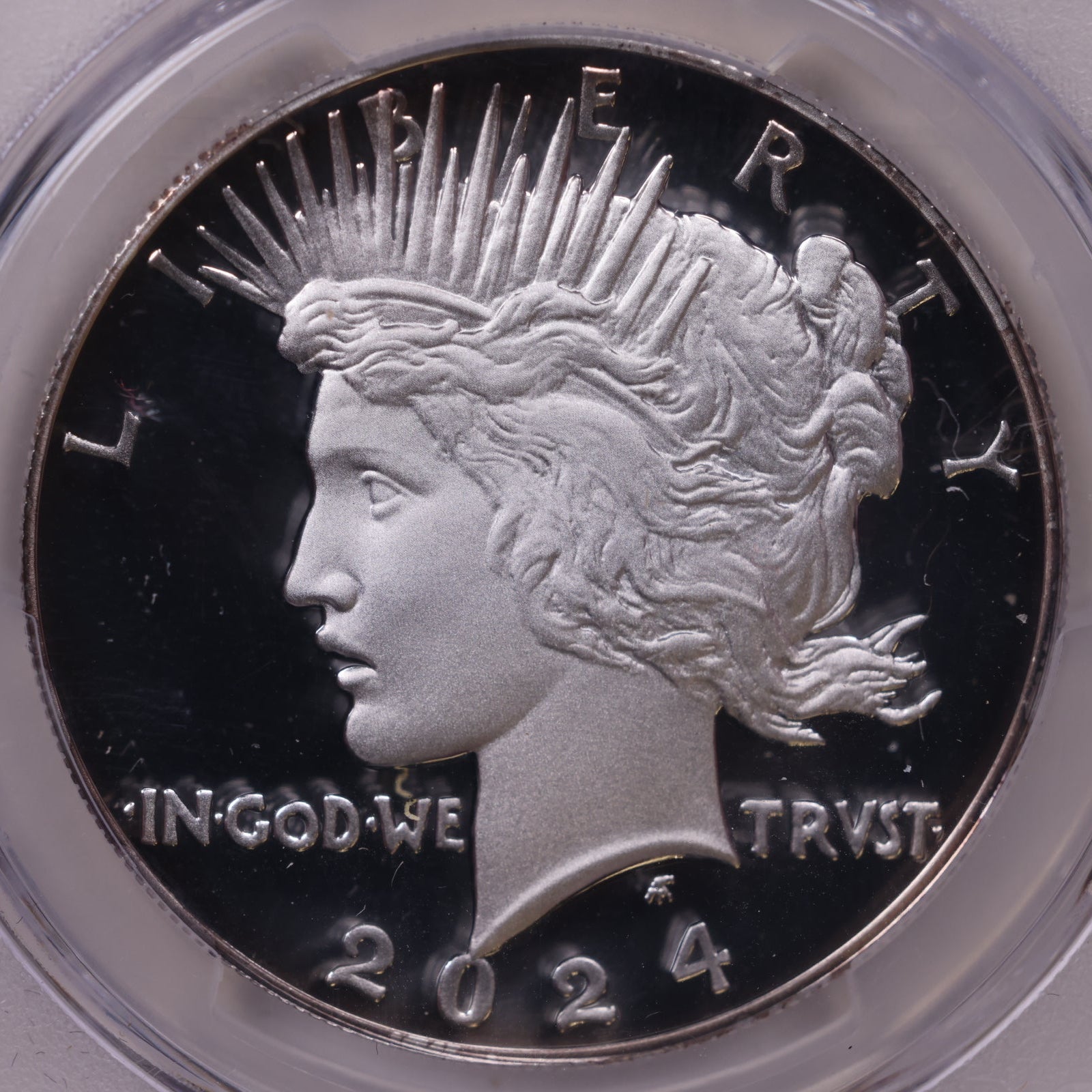 2024-S Peace Dollar, Advanced Release, NGC PF-70DCAM, Store #GMC376