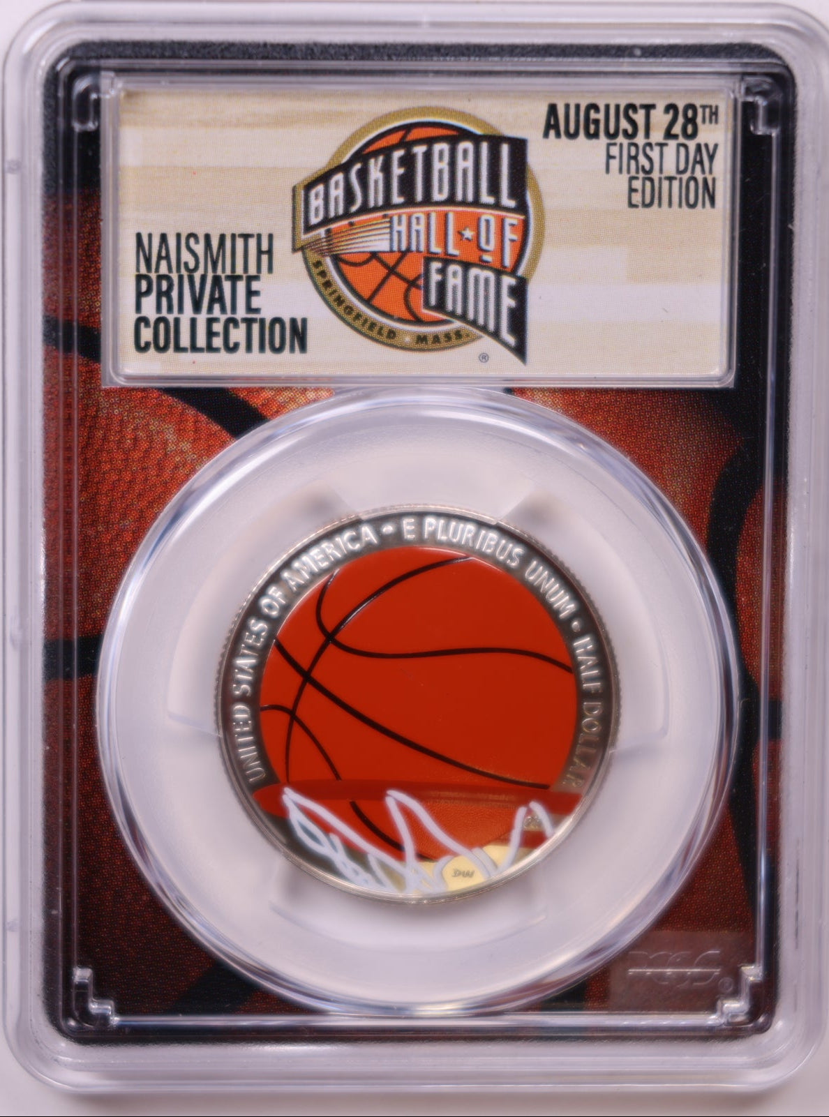 2020-S Basketball Hall of Fame 50C, First Day of Issue, PCGS PF-70DCAM, Store #GMC377