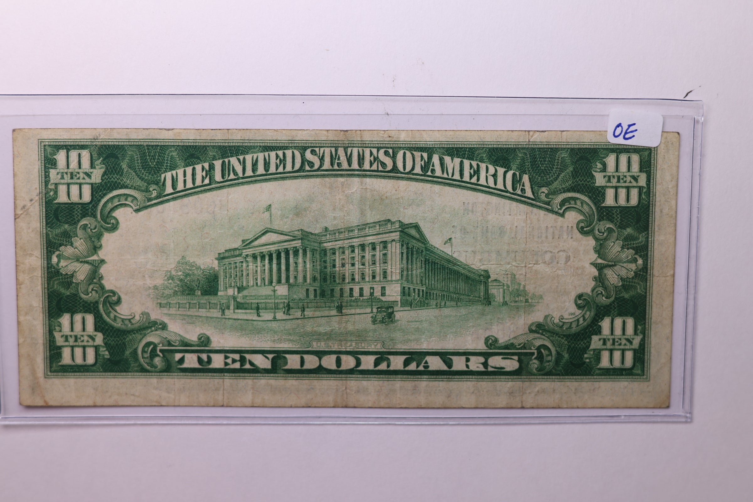 1929 $10 National Currency, Affordable Circulated Currency., STORE SALE #035116