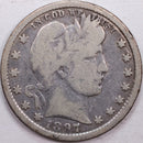 1897-O Barber Silver Quarter, Fine Circulated Coin, Store