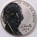 2018-S Jefferson Nickel, Reverse Proof coin, Store