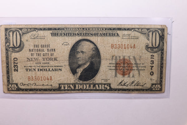 1929 $10 National Currency, Affordable Circulated Currency., STORE SALE #035122