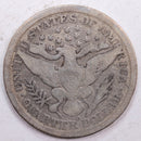 1898-O Barber Silver Quarter, Very Good Circulated Coin, Store