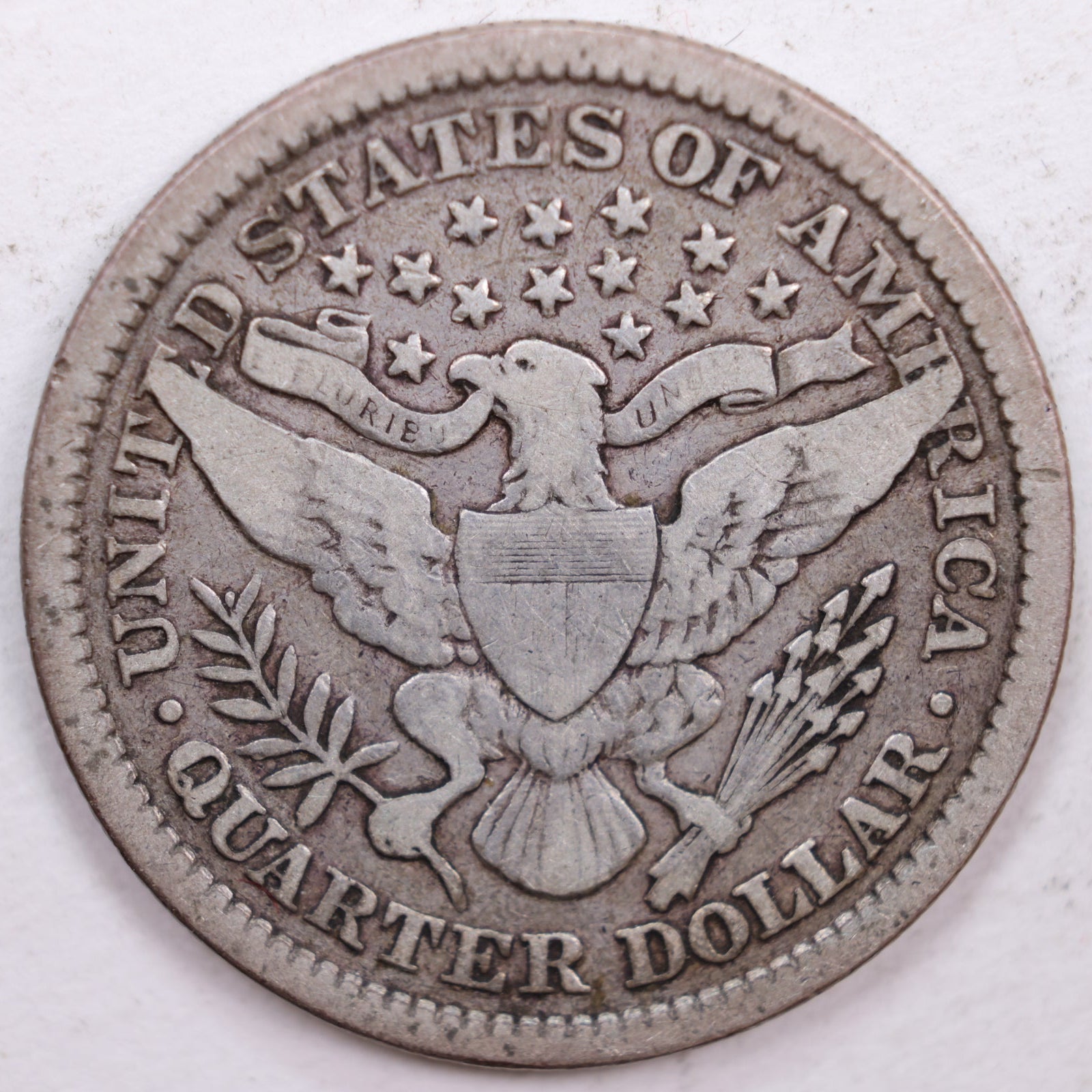 1899 Barber Silver Quarter, Very Good Circulated Coin, Store #QR0369
