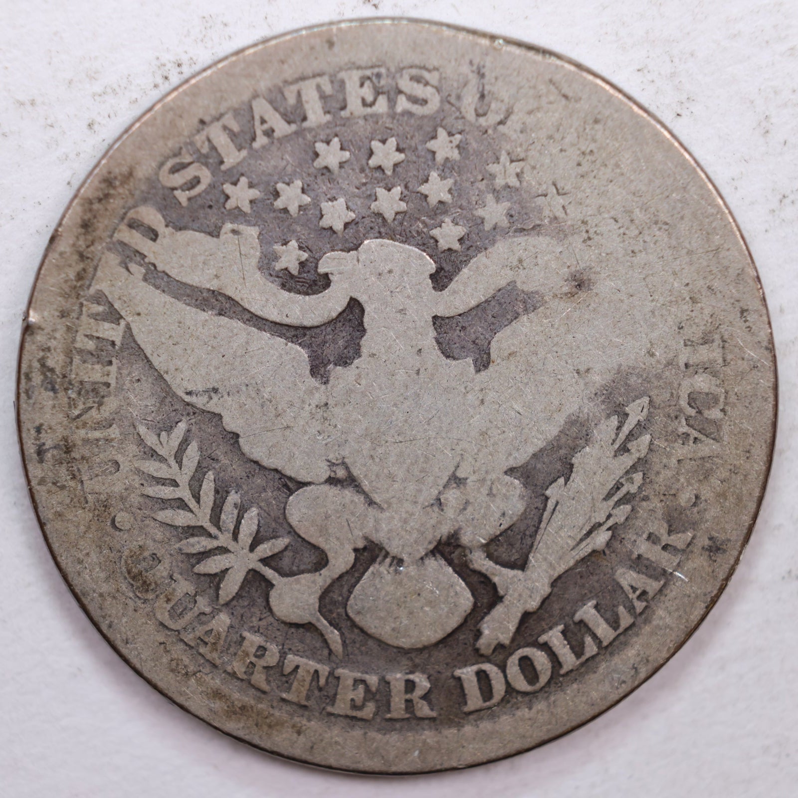 1899 Barber Silver Quarter, Fair Circulated Coin, Store #QR0370