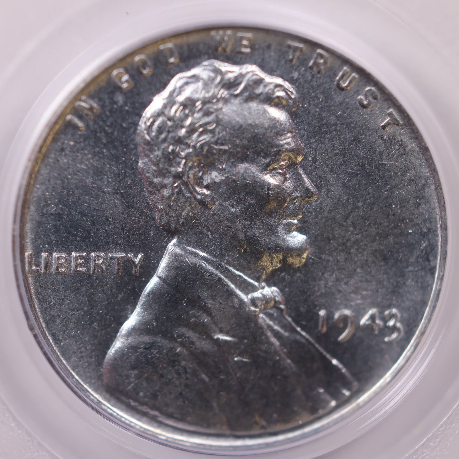 1943 Lincoln Wheat Cent, PCGS MS-66, Mint State Uncirculated Coin, Store #CT1198