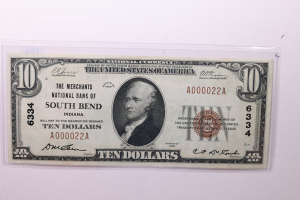 1929 $10 National Currency, Affordable Circulated Currency., STORE SALE #035135