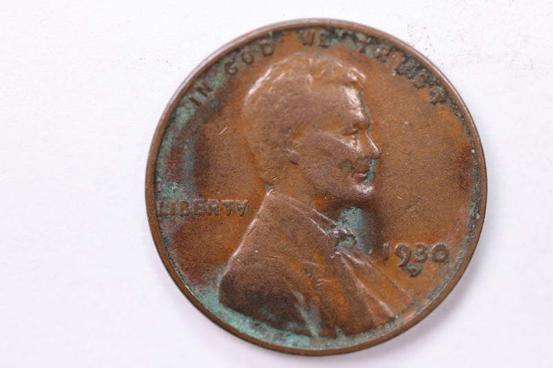 1930-D Lincoln Wheat Cent., Very Good Circulated Coin., Store