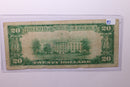 1929 $20 National Currency, Affordable Circulated Currency., STORE SALE