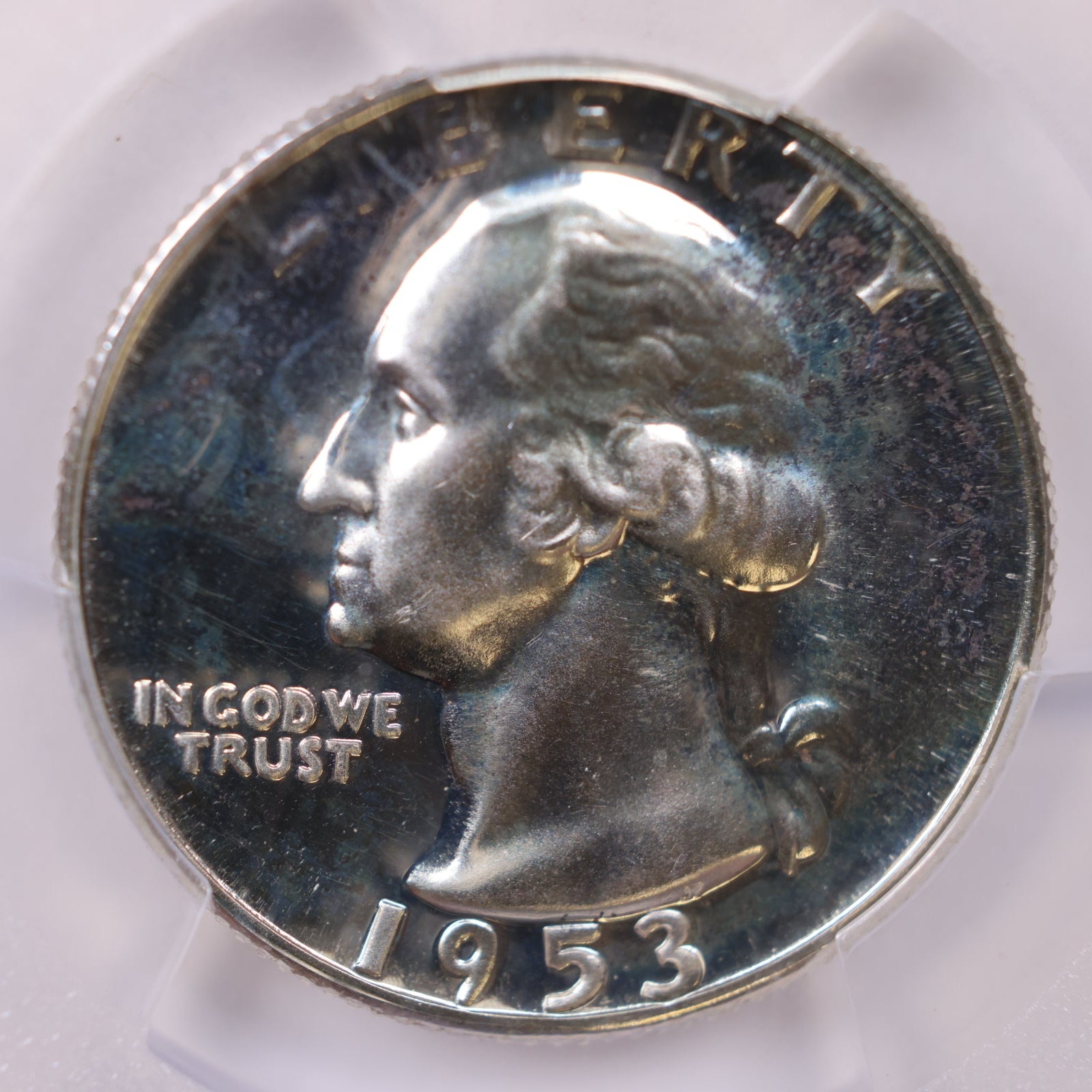 1953 Washington Silver Quarter, PCGS PR-66, Proof Uncirculated Coin, Store #QR1178